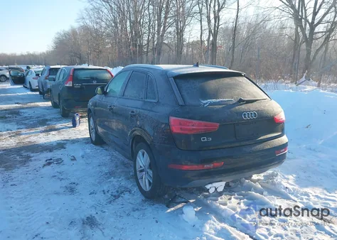 2017 Audi Q3 2.0T Premium z USA, uszkodzony, nr VIN WA1BCCFS4HR004550